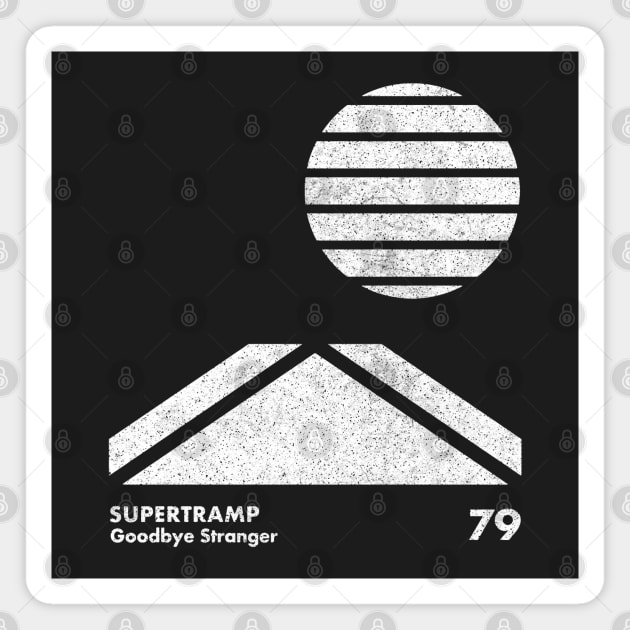 Supertramp / Minimal Graphic Design Tribute Magnet by saudade